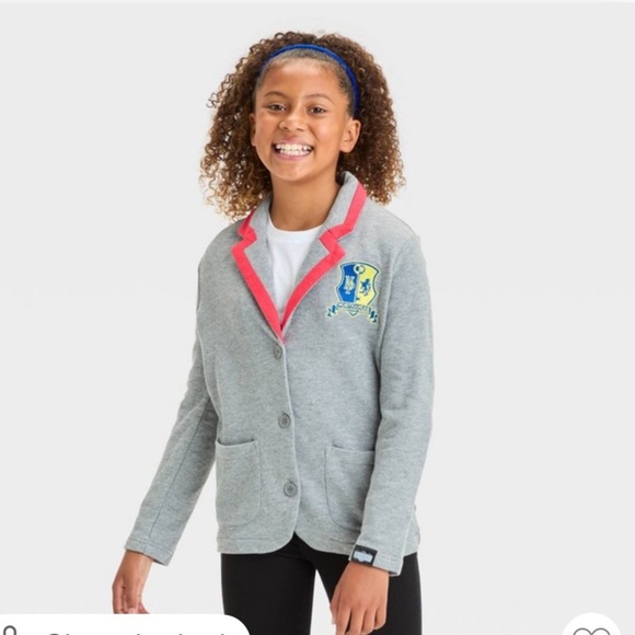 Beetlejuice Northager Prep School gray blazer 4/5 NEW - Picture 1 of 9